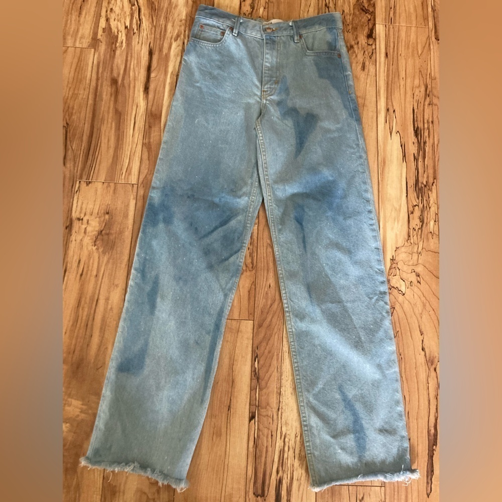 Zara jeans the new daddy high rise size 2 baggier legs - Picture 2 of 7